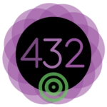 432 radio android application logo